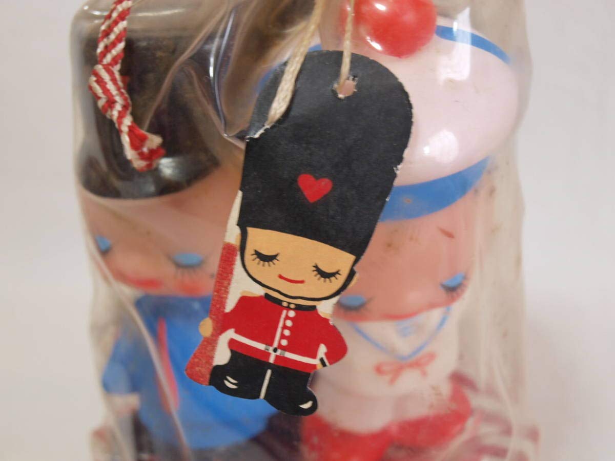 Amazon.co.jp: 当時物マスダヤ内藤ルネ シャルマントリオ ソフビ人形3